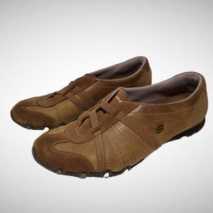 Skechers Biker Riches Slip On Desert Shoes